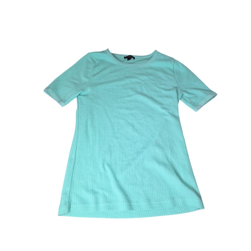 J. CREW Mint green short sleeve t shirt knit top small style AJ620